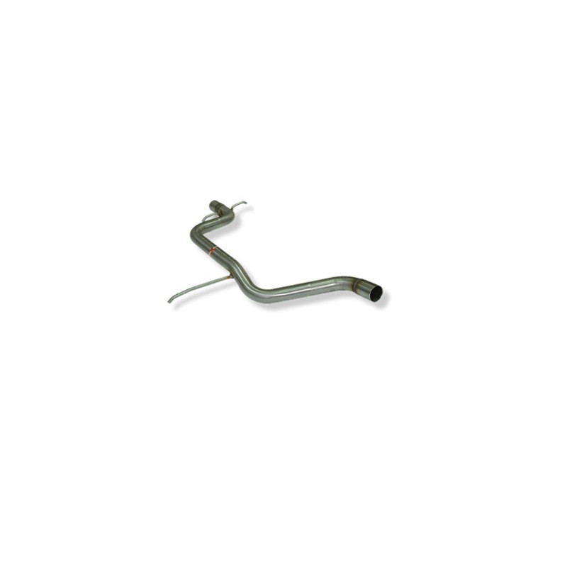 TRAMO INTERMEDIO INOXIDABLE SIN SILENCIADOR USO EXCLUSIVO PARA COMPETICIÓN VOLKSWAGEN GOLF VI 2.0 TSI GTI 09-