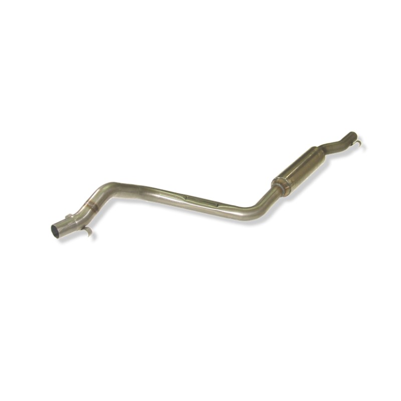 TRAMO INTERMEDIO INOXIDABLE CON SILENCIADOR NO HOMOLOGADO VOLKSWAGEN GOLF I RABBIT 1.8 GTI 83