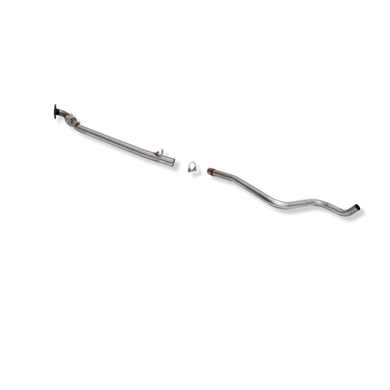 TRAMO INTERMEDIO INOXIDABLE SIN SILENCIADOR USO EXCLUSIVO PARA COMPETICIÓN FORD FIESTA 1.6I 16V 07/08-08/09