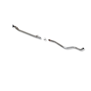 TRAMO INTERMEDIO INOXIDABLE SIN SILENCIADOR USO EXCLUSIVO PARA COMPETICIÓN FORD FIESTA 1.6I 16V 07/08-08/09