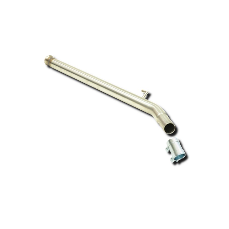 TRAMO INTERMEDIO INOXIDABLE SIN SILENCIADOR USO EXCLUSIVO PARA COMPETICIÓN RENAULT TWINGO II 1.5 DCI 04/08-09/14