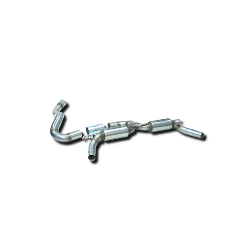 ESCAPE TRASERO INOXIDABLE GRUPO-N USO EXCLUSIVO PARA COMPETICIÓN RENAULT CLIO IV RS  EDC 1.6T 17-