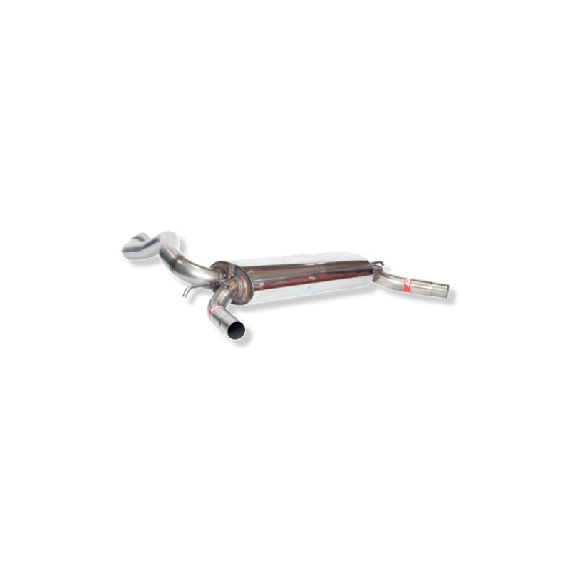 ESCAPE TRASERO INOXIDABLE NO HOMOLOGADO RENAULT CLIO IV RS  EDC 1.6T 17-