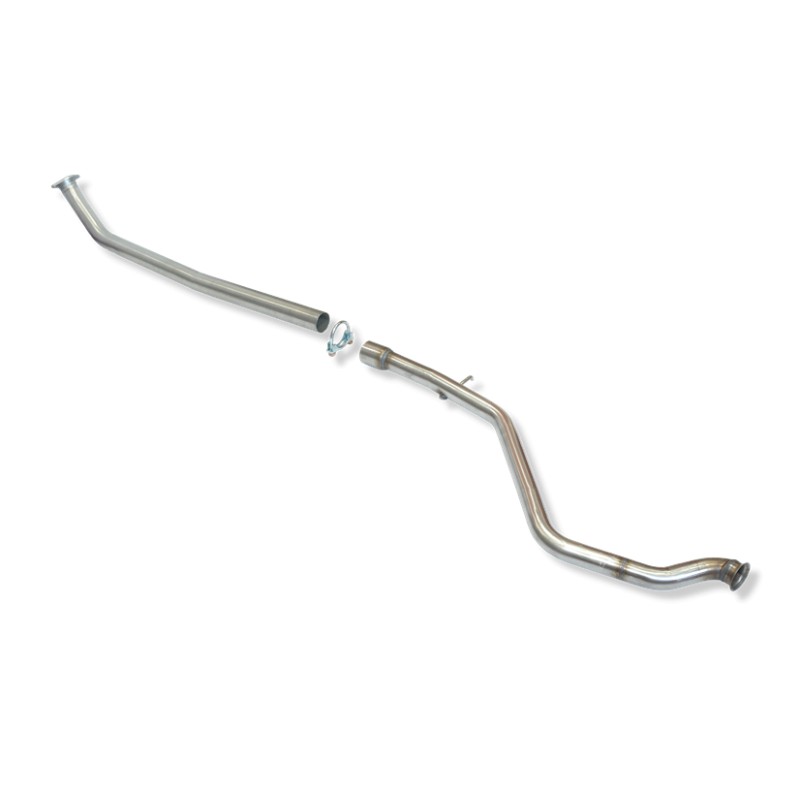 TRAMO INTERMEDIO INOXIDABLE SIN SILENCIADOR USO EXCLUSIVO PARA COMPETICIÓN PEUGEOT 306 1.9 TURBO DIESEL 04/93-04/99