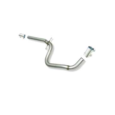 TRAMO INTERMEDIO INOXIDABLE SIN SILENCIADOR USO EXCLUSIVO PARA COMPETICIÓN AUDI A3 8P 1.8 TFSI 08-