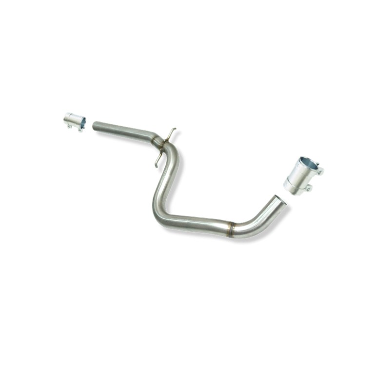 TRAMO INTERMEDIO INOXIDABLE SIN SILENCIADOR USO EXCLUSIVO PARA COMPETICIÓN AUDI A3 8P 1.8 TFSI 08-