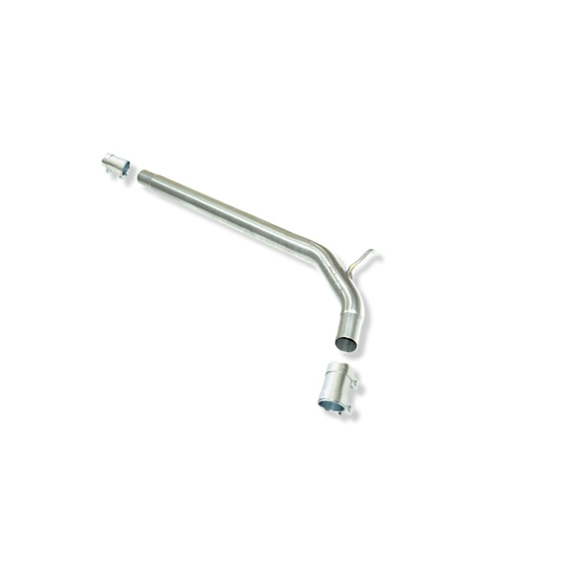 TRAMO INTERMEDIO INOXIDABLE SIN SILENCIADOR USO EXCLUSIVO PARA COMPETICIÓN RENAULT MEGANE IV GT 1.6 TCE 15-