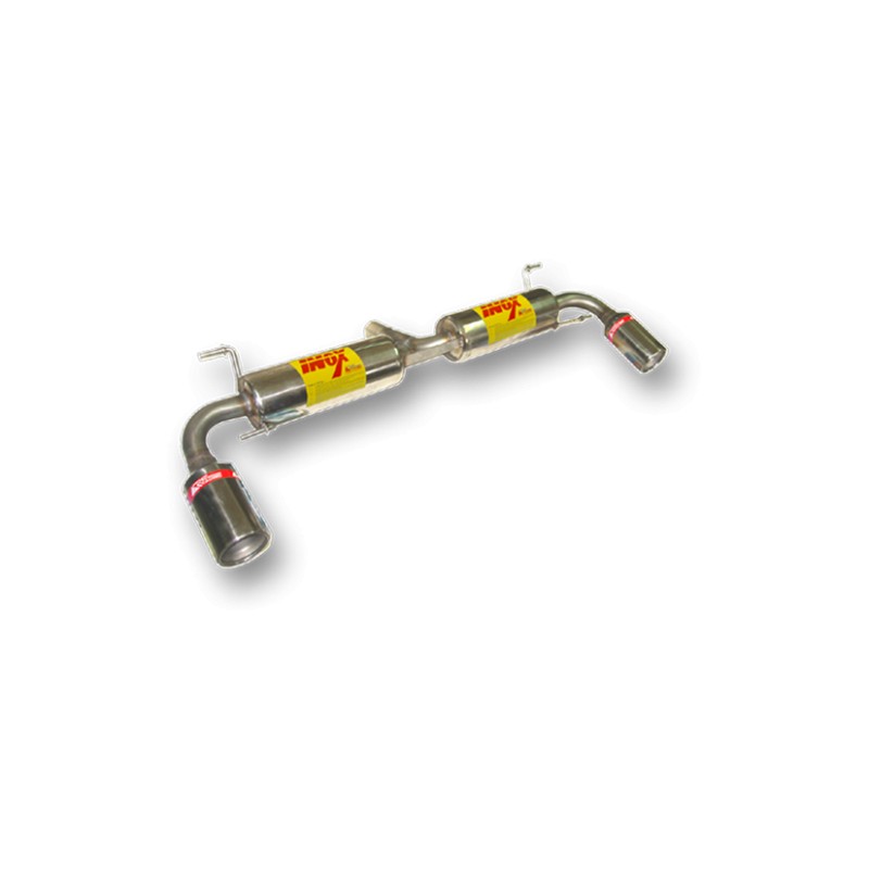 ESCAPE TRASERO INOXIDABLE NO HOMOLOGADO MAZDA RX8 1.3 ROTATIVO 06/03-06/12