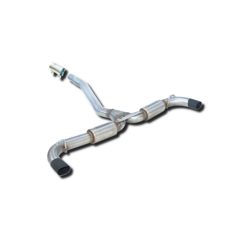 ESCAPE TRASERO INOXIDABLE GRUPO-N USO EXCLUSIVO PARA COMPETICIÓN MERCEDES BENZ A250 2.0 TURBO 17-