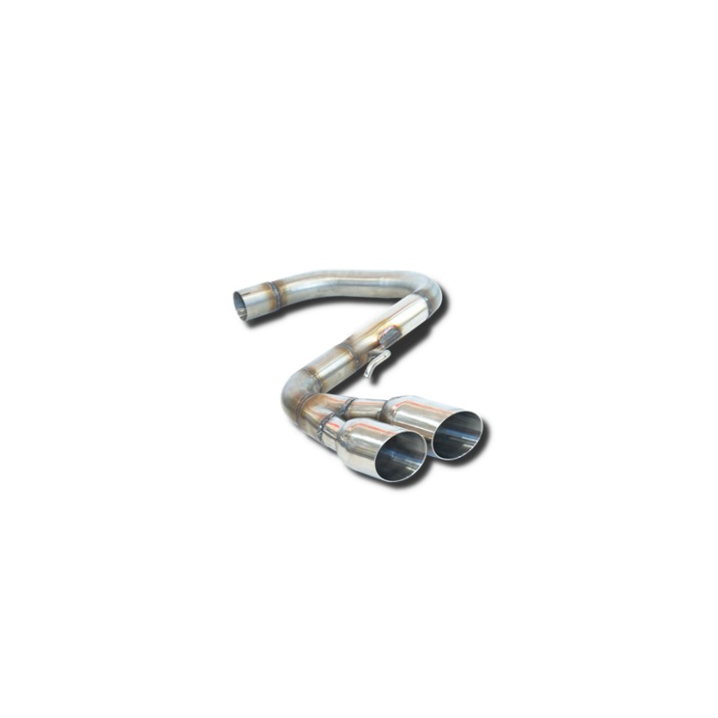 ESCAPE TRASERO INOXIDABLE GRUPO-A USO EXCLUSIVO PARA COMPETICIÓN AUDI TT 8J 2.0I TFSI 07-14