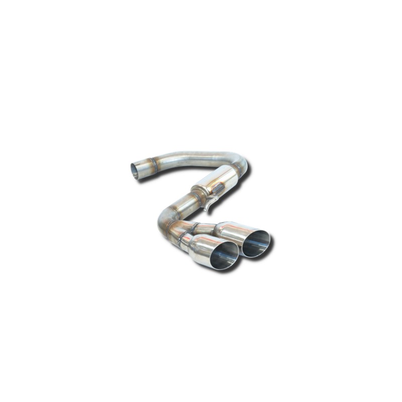 ESCAPE TRASERO INOXIDABLE GRUPO-N USO EXCLUSIVO PARA COMPETICIÓN AUDI TT 8J 2.0I TFSI 07-14