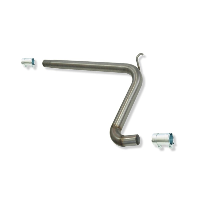 TRAMO INTERMEDIO INOXIDABLE SIN SILENCIADOR USO EXCLUSIVO PARA COMPETICIÓN SEAT LEON 5F 1.4 TSI FR KIT AERODINAMICO 18-