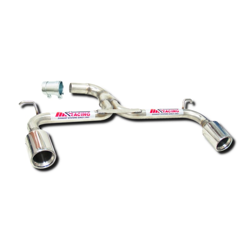 ESCAPE TRASERO INOXIDABLE GRUPO-A USO EXCLUSIVO PARA COMPETICIÓN SEAT LEON 5F 1.4 TSI FR KIT AERODINAMICO 18-