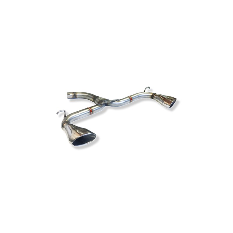 ESCAPE TRASERO INOXIDABLE GRUPO-A USO EXCLUSIVO PARA COMPETICIÓN SEAT LEON SC 5F 2.0 TSI FR 19-
