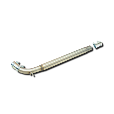 TRAMO INTERMEDIO INOXIDABLE SIN SILENCIADOR USO EXCLUSIVO PARA COMPETICIÓN SKODA OCTAVIA VRS 2.0 TSI 17-