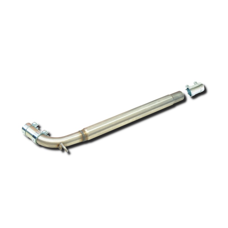 TRAMO INTERMEDIO INOXIDABLE SIN SILENCIADOR USO EXCLUSIVO PARA COMPETICIÓN SKODA OCTAVIA VRS 2.0 TSI 17-