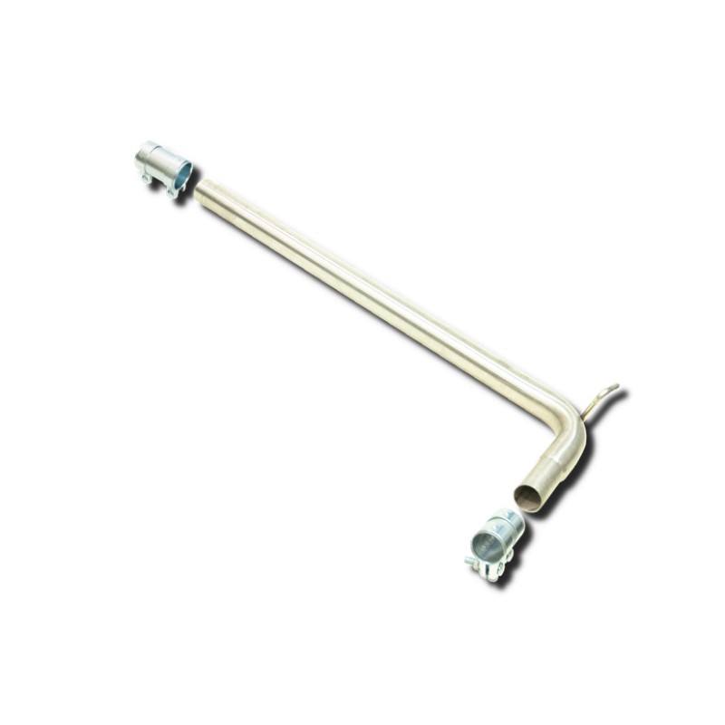 TRAMO INTERMEDIO INOXIDABLE SIN SILENCIADOR USO EXCLUSIVO PARA COMPETICIÓN SEAT IBIZA KJ 1.0 TSI 18-