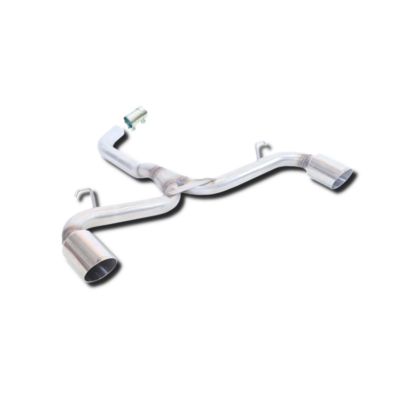ESCAPE TRASERO INOXIDABLE GRUPO-A USO EXCLUSIVO PARA COMPETICIÓN FORD FOCUS MK4 2.3ST 18-