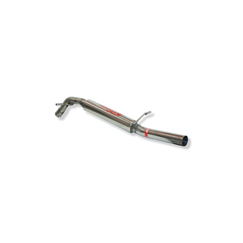 ESCAPE TRASERO INOXIDABLE GRUPO-N USO EXCLUSIVO PARA COMPETICIÓN PEUGEOT 207 CC 1.6I 16V TURBO 07-
