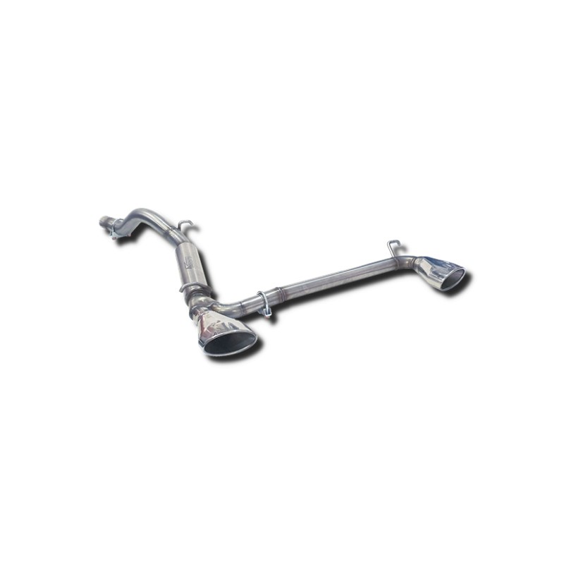 ESCAPE TRASERO INOXIDABLE GRUPO-N USO EXCLUSIVO PARA COMPETICIÓN SEAT LEON SC 5F 1.5 TSI 16V 18-