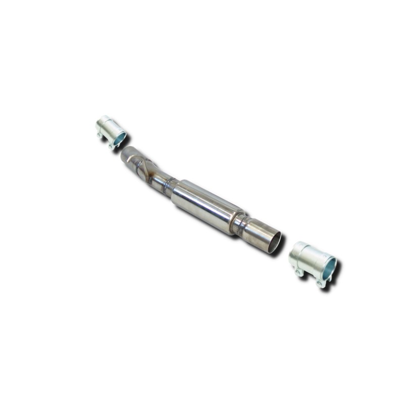 TRAMO INTERMEDIO INOXIDABLE CON SILENCIADOR NO HOMOLOGADO AUDI S3 Quattro 2.0I 8V 16-18