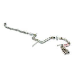 Línea de escape inoxidable Grupo-N de uso exclusivo para competición AUDI A3 2.0I TURBO FSI 2WD 05-