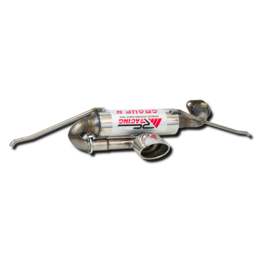 ESCAPE TRASERO INOXIDABLE GRUPO-N USO EXCLUSIVO PARA COMPETICIÓN SMART ROADSTER 451 1.0 BRABUS 08-