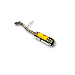 ESCAPE TRASERO INOXIDABLE NO HOMOLOGADO:SEAT IBIZA 1 tipo moto