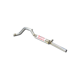 ESCAPE TRASERO INOXIDABLE GRUPO-N USO EXCLUSIVO PARA COMPETICIÓN:ALFA ROMEO 75 1Ø50