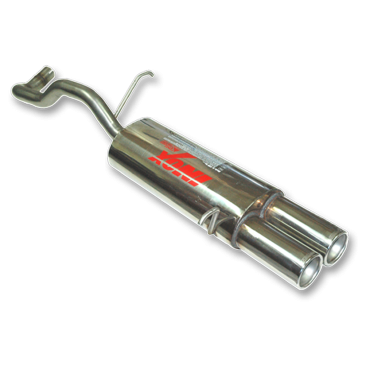 ESCAPE TRASERO INOXIDABLE:SEAT IBIZA 2Ø85