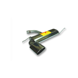 ESCAPE TRASERO INOXIDABLE NO HOMOLOGADO:VW GOLF V / AUDI A3 / VW GOLF VI / VW SCIROCCO / SEAT LEON 1 OVAL