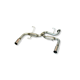 ESCAPE TRASERO INOXIDABLE GRUPO-N USO EXCLUSIVO PARA COMPETICIÓN:SUZUKI SWIFT 1Ø73 POR CADA LADO