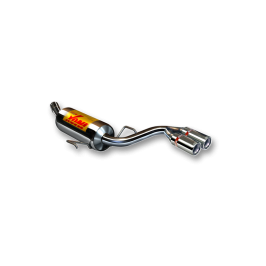 ESCAPE TRASERO INOXIDABLE NO HOMOLOGADO:OPEL ASTRA H 2Ø73 CENTRALES