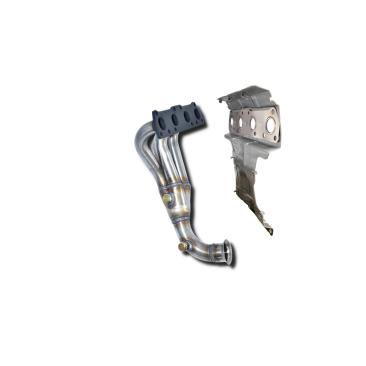 COLECTOR DE ESCAPE DEPORTIVO TUBULAR INOXIDABLE:PEUGEOT 207 / PEUGEOT 207 CC