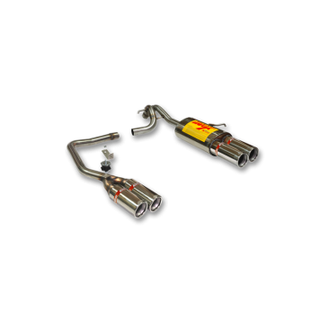 ESCAPE TRASERO INOXIDABLE NO HOMOLOGADO:PEUGEOT 207 RC 2Ø85 POR CADA LADO