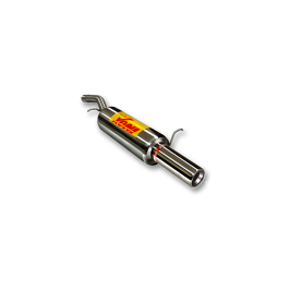 ESCAPE TRASERO INOXIDABLE NO HOMOLOGADO:FORD FIESTA 1Ø73