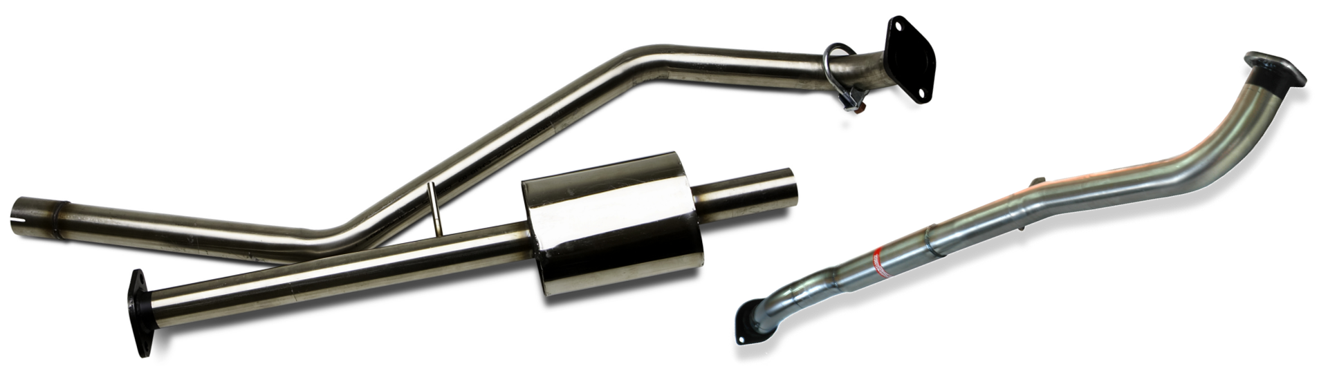 Tubes d'échappement intermédiaires en inox | RC Racing