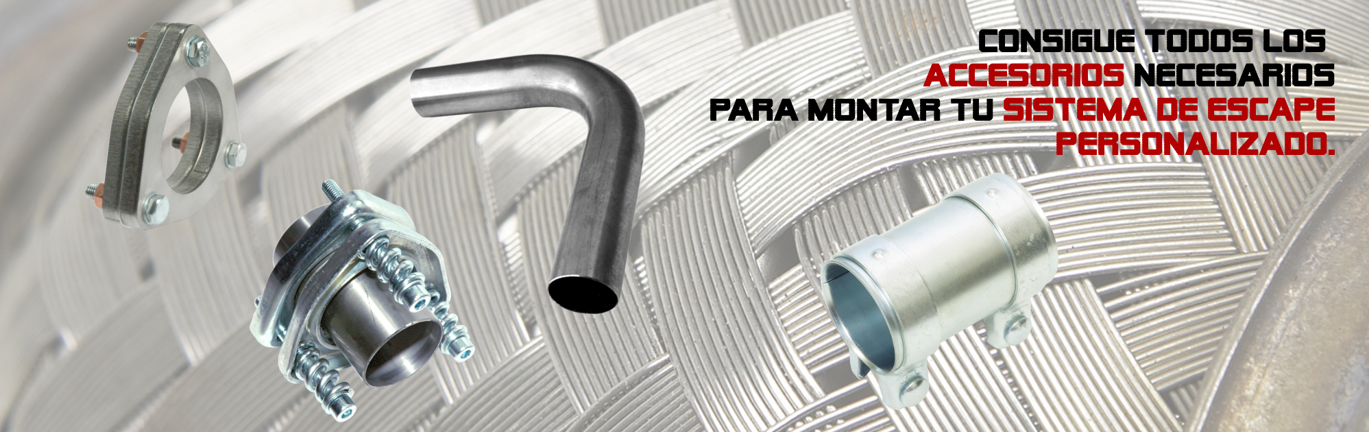 Accesorios para sistemas de escape RC Racing